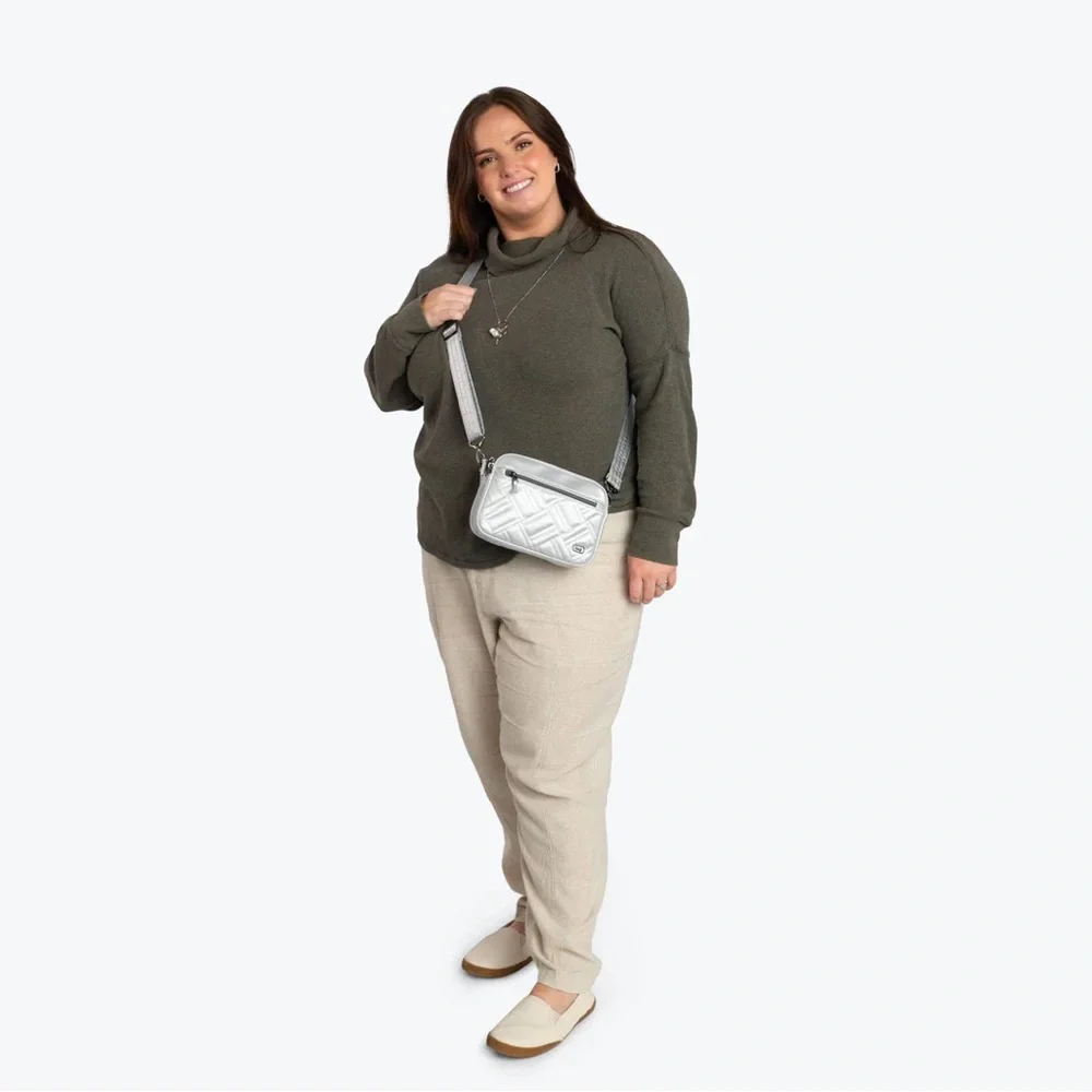 NWT Lug Super Coupe 2 Metallic Silver - Picture 10 of 15